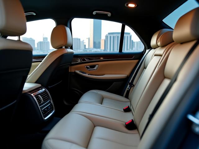 Natsu Driveの高級ショーファーサービスで移動